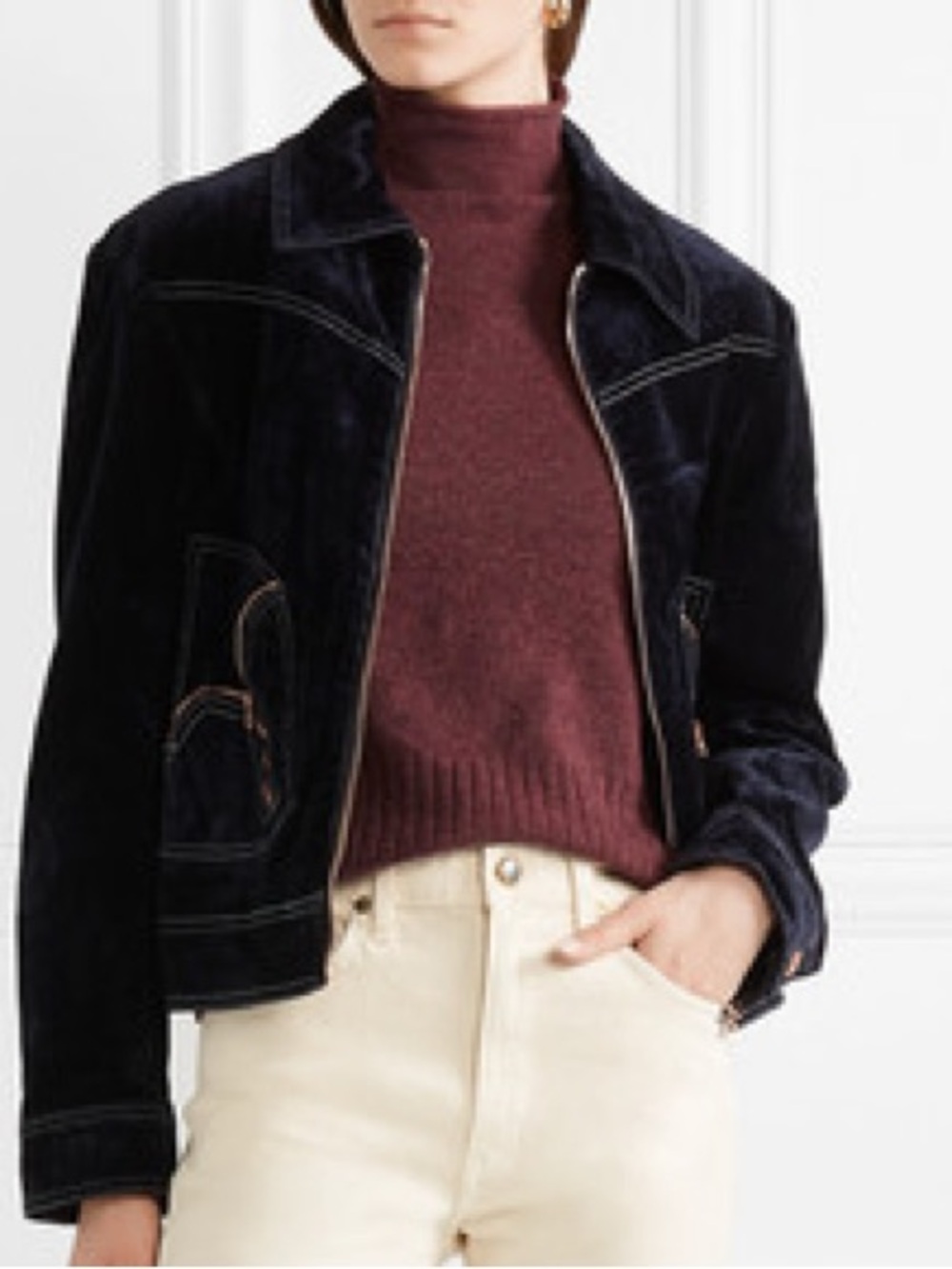 Madewell Inland Turtle Neck Sweater alpaca Wool Medium